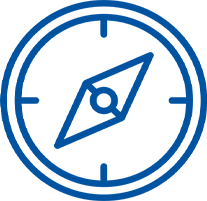 Compass graphic image Graphic image of a compass